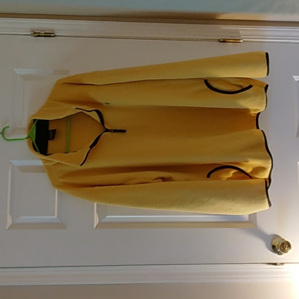 Nautica XXL Fleece 1/4 Zip Pullover Mens Light Yel